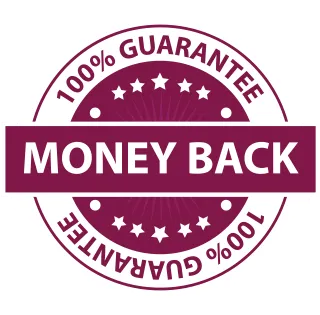 100% Guarantee Money Back!